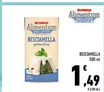 Conad Conad - besciamella per cucinare 500 g(ml) offerta