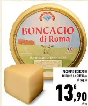 Conad Pecorino boncacio di roma offerta