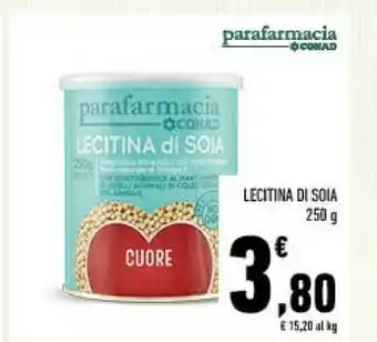 Conad Conad parafarmacia lecitina di soia 250 g offerta
