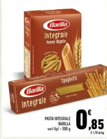 Conad Integrale penne rigate 500 g(ml) offerta