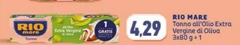 Conad Rio mare - tonno all'olio di oliva offerta