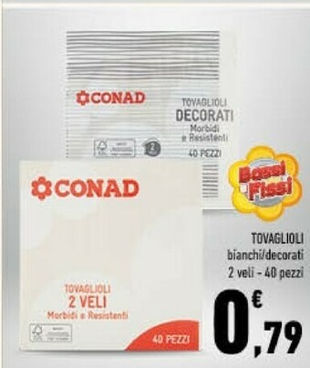 Conad Conad tovaglioli offerta