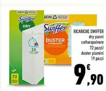 Conad Ricariche dry panni catturapolvere 72 pezzi/ duster piumini 19 pezzi offerta