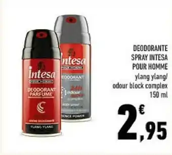 Conad Deodorante spray pour homme ylang ylang offerta
