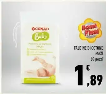 Conad Conad faldine di cotone offerta