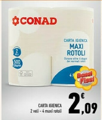 Conad Conad carta igienica offerta