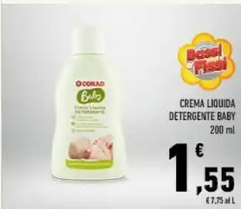 Conad Crema liquida detergente baby offerta