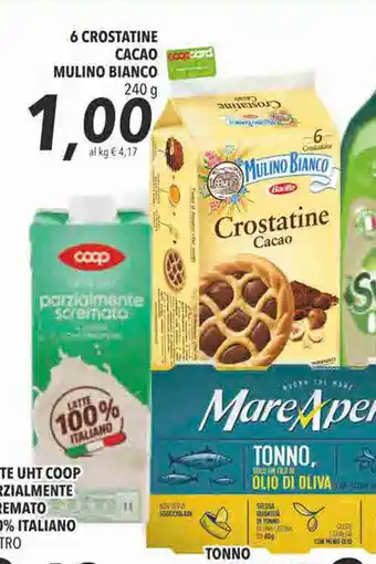 Coop Mulino Bianco 6 Crostatine 240g offerta