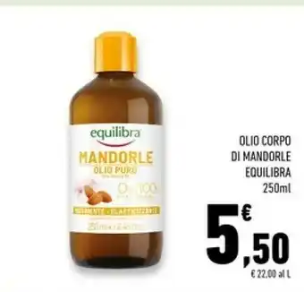 Conad Superstore Olio corpo di mandorle offerta
