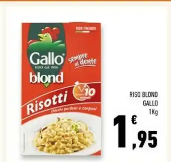 Conad Superstore Gallo - riso blond 1000 g(ml) offerta