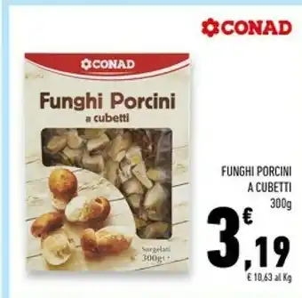 Conad Superstore Conad - funghi porcini a cubetti 300 g(ml) offerta