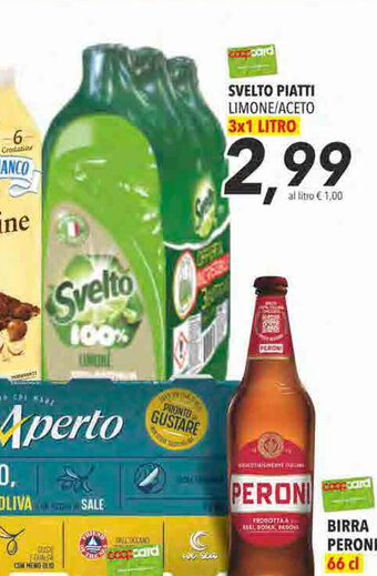 Coop Svelto Piatti Limone/Aceto 3x1 Litro offerta
