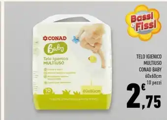 Conad Superstore Oconad baby telo igienico multiuso offerta