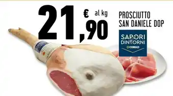 Conad prosciutto san daniele dop
