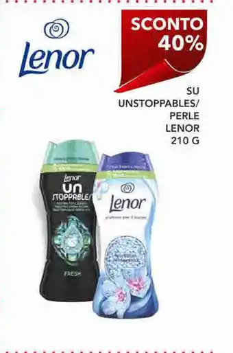 Coop Lenor Su Unstoppables/Perle 210g offerta