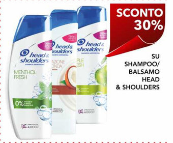Coop Head & Shoulders Shampoo/Balsamo offerta