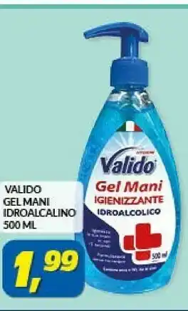 Risparmio Casa Valido gel mani idroalcalino offerta