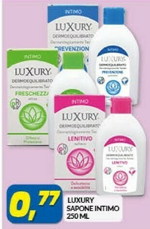 Risparmio Casa Luxury sapone intimo offerta