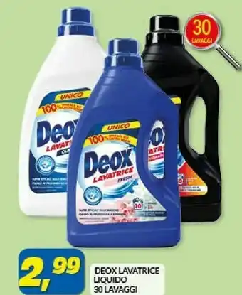 Risparmio Casa Deox lavatrice liquido offerta