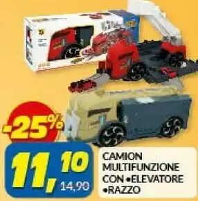 Risparmio Casa Camion multifunzione offerta