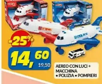 Risparmio Casa Aereo con luci + macchina offerta