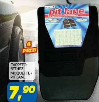 Risparmio Casa Tappeto set 4pz moquette - pit lane offerta