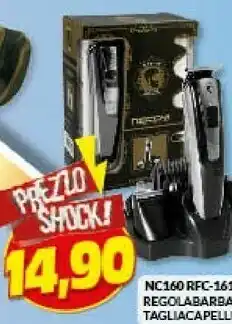 Risparmio Casa Regolabarba-kit tagliacapelli nc160 rfc-1611 offerta