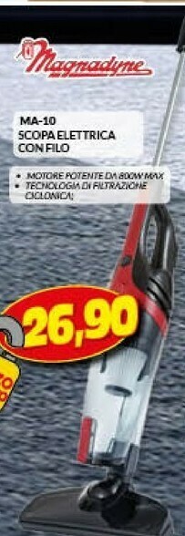 Risparmio Casa Magnadyne ma-10 scopa elettrica con filo offerta