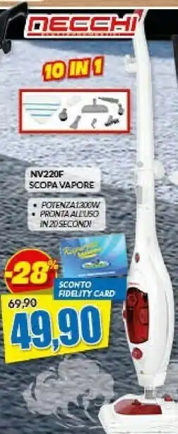Risparmio Casa Nv220f scopa vapore offerta