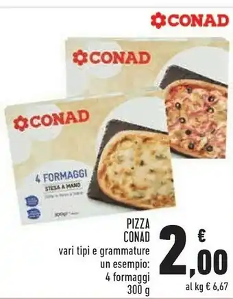 Conad City Conad pizza 300 g offerta