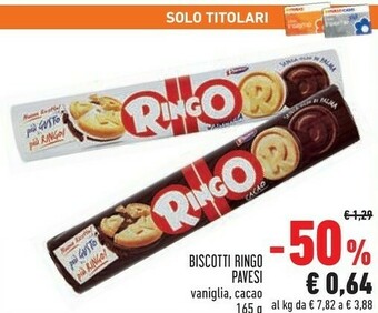 Conad Biscotti ringo offerta
