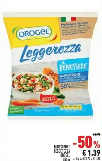 Conad Minestrone leggerezza il benessere offerta