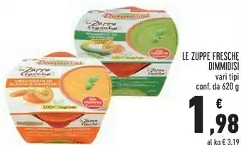 Conad Le zuppe fresche offerta