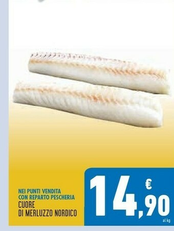 Conad Cuore di merluzzo nordico offerta