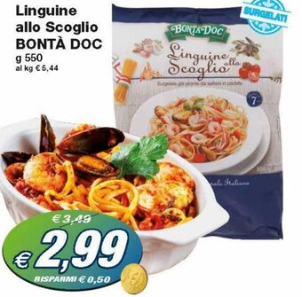 Prix Quality Bontà DOC Linguine allo Scoglio 550 g offerta
