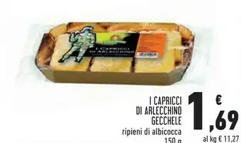 Conad I capricci di arlecchino ripieni di albicocca 150 g offerta