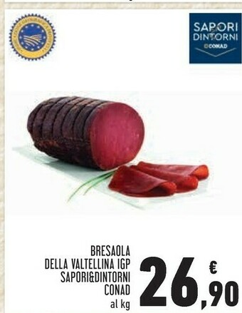 Conad Bresaola della valtellina igp offerta