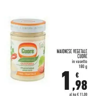 Conad Maionese senza uova, con proteine vegetali 180 g(ml) offerta