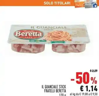 Conad Superstore Il guanciale stick offerta