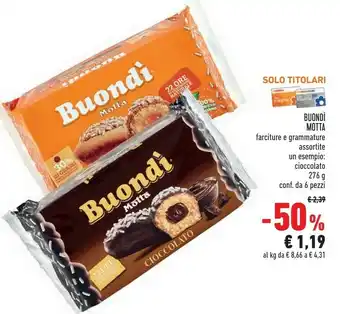Conad Superstore Buondi cioccolato offerta