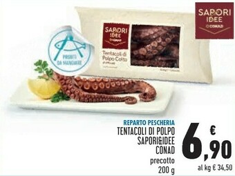 Conad Superstore Conad tentacoli di polpo sapori&idee offerta