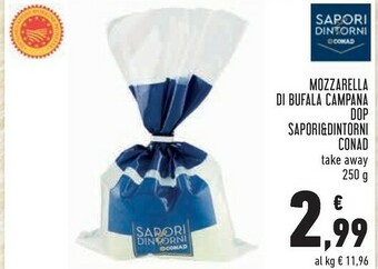 Conad Superstore Conad - mozzarella di bufala campana dop offerta