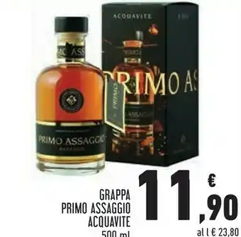 Conad Superstore Grappa primo assaggio acquavite offerta