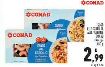 Conad Superstore Conad - sugo allo scoglio 450 g(ml) offerta