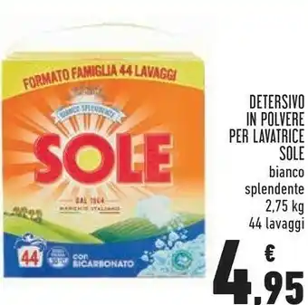 Conad Superstore Detersivo in polvere per lavatrice offerta