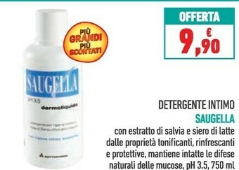 Saugella detergente intimo