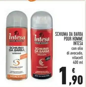Conad Superstore Schiuma da barba pour homme con olio di avocado offerta