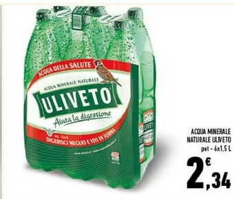 Conad City Acqua minerale naturale offerta