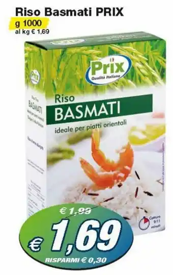 Prix Quality Prix Riso Basmati 1000 g offerta