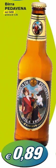 Prix Quality Pedavena Birra 500 ml offerta
